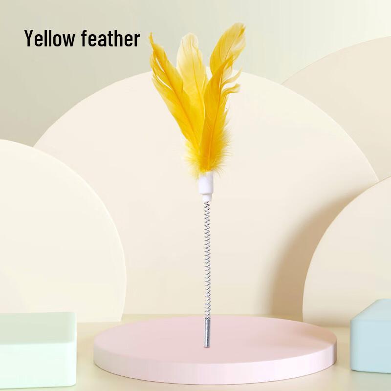 Petopia Octopus Feather Teaser Turntable Cat Toy