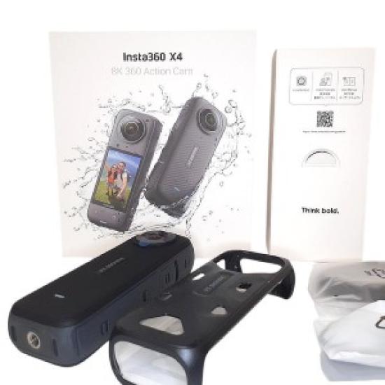 Used Insta360 X4 8K 360° Action Camera CINSABMA | Dual-Lens Digital Cam | VR Video & Photo Capture | Waterproof Design 
