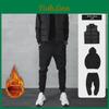 Hooded Tracksuits Fashionable Velvet Mens New Autumnwinter Styles Trendy And Comfortable