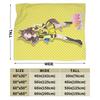 Soft Warm BlanketGirls Boys Camping Daring Heart UmaMusume Pretty Derby Throw Blanket  Flannel  For Bedroom Funny Sofa Bed Cover