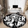 1pc Joker Artwork Office Round Area Rug,  Under Office Chairs Bedroom Living Room Home Decor a0926052