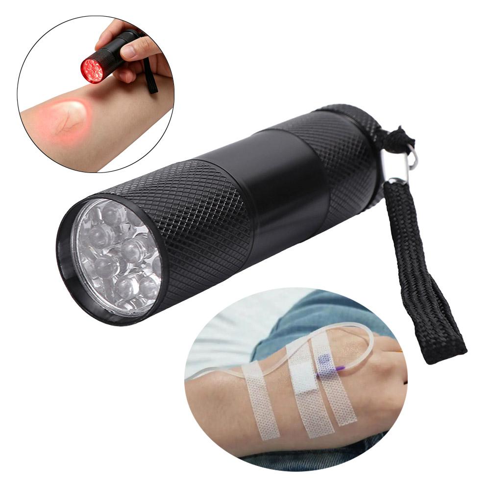 Trans Illuminator Doctor Supplies Red Light LED Viewer Vein Finder Vascular Displaying Flashlight