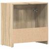 Waschbeckenunterschrank Badezimmer Sonoma Eiche 60x33x61 cm aus MDF