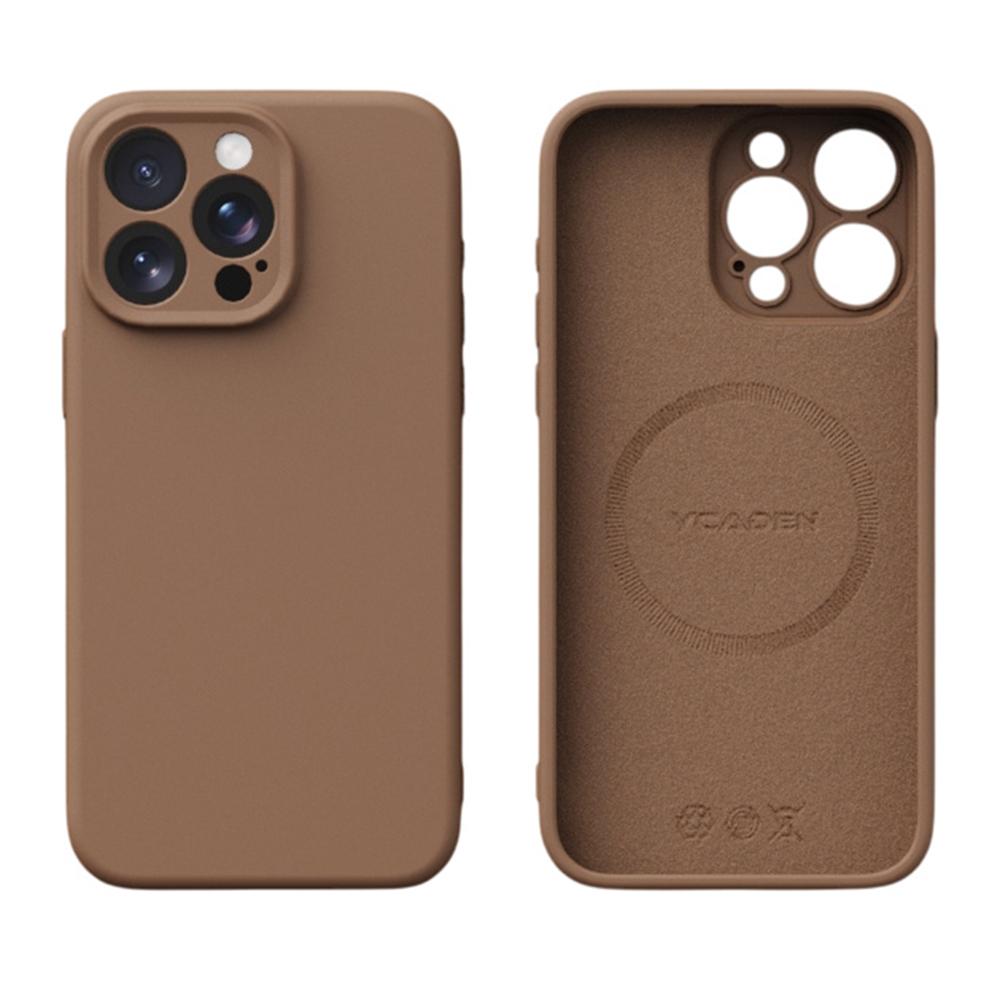 YCADEN For iPhone 15 Pro Max Case Compatible with MagSafe Precise Cutouts TPU Phone Back Cover