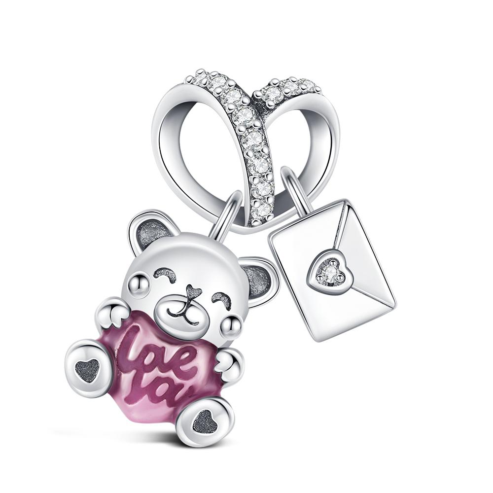 Original Copper Ballet Girl Charm For Bracelet Diy Fashion Jewelry Making Accessories Bead Graduation Gift