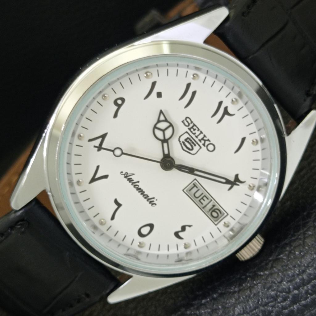 

АВТОМАТИЧЕСКИЕ ВИНТАЖНЫЕ ВОССТАНОВЛЕННЫЕ МУЖСКИЕ ЧАСЫ SEIKO 5 JAPAN 6309A БЕЛЫЕ a441194-4 Sk-a441194