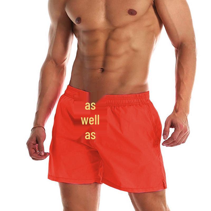 Plus-Size Men's Quick-Dry Breathable Beach & Sport Shorts