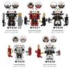 MY626-630 Game Movie Series Monastery Building Blocks and Minifigures War Assembly Toy Set.