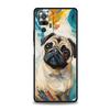 Animal Black Pug Close Up Phone Case For Xiaomi Redmi Note 14 13 5G 10 11 12 Pro Plus 4G 14C 13C 12C 10C Black Cover