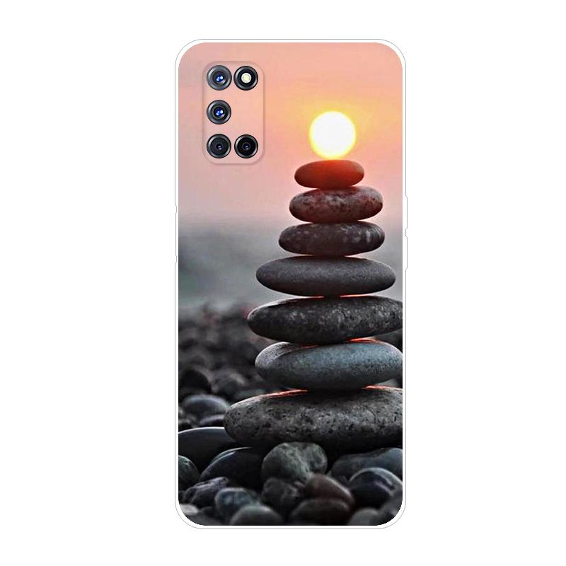 For Coque OPPO A52 Case A 52 Cute Painting Soft TPU Silicon Back Cover For OPPO A72 2020 A 72 Phone Cases For OPPO A52 A92 Capa