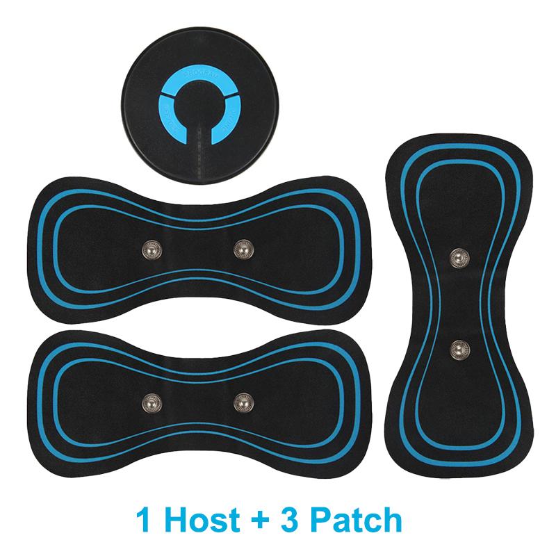 Ems Neck Massager Tens Electric Cervical Vertebra Massager Body Stretcher Patch Pulse Muscle Stimulator For Body Arm Leg Massage