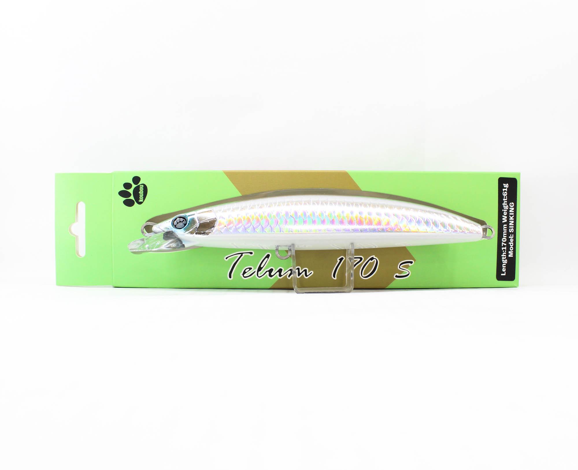 

KM Kobo Talem 170mm 61 gram Sinking Lure Silver Glow (7307)