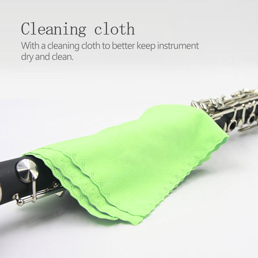 Trumpet Trombone Tuba Horn Cleaning Set Kit Tool with Cleaning Cloth Brush Gloves