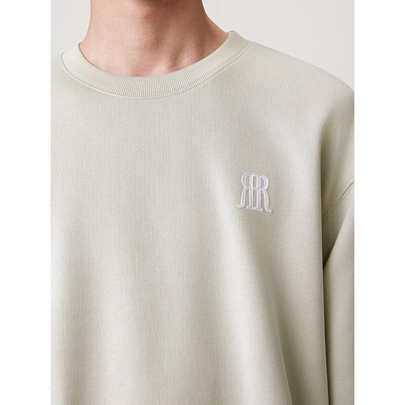 GXG Men's Round Neck Long Sleeve Sweatshirt with Back Graphic