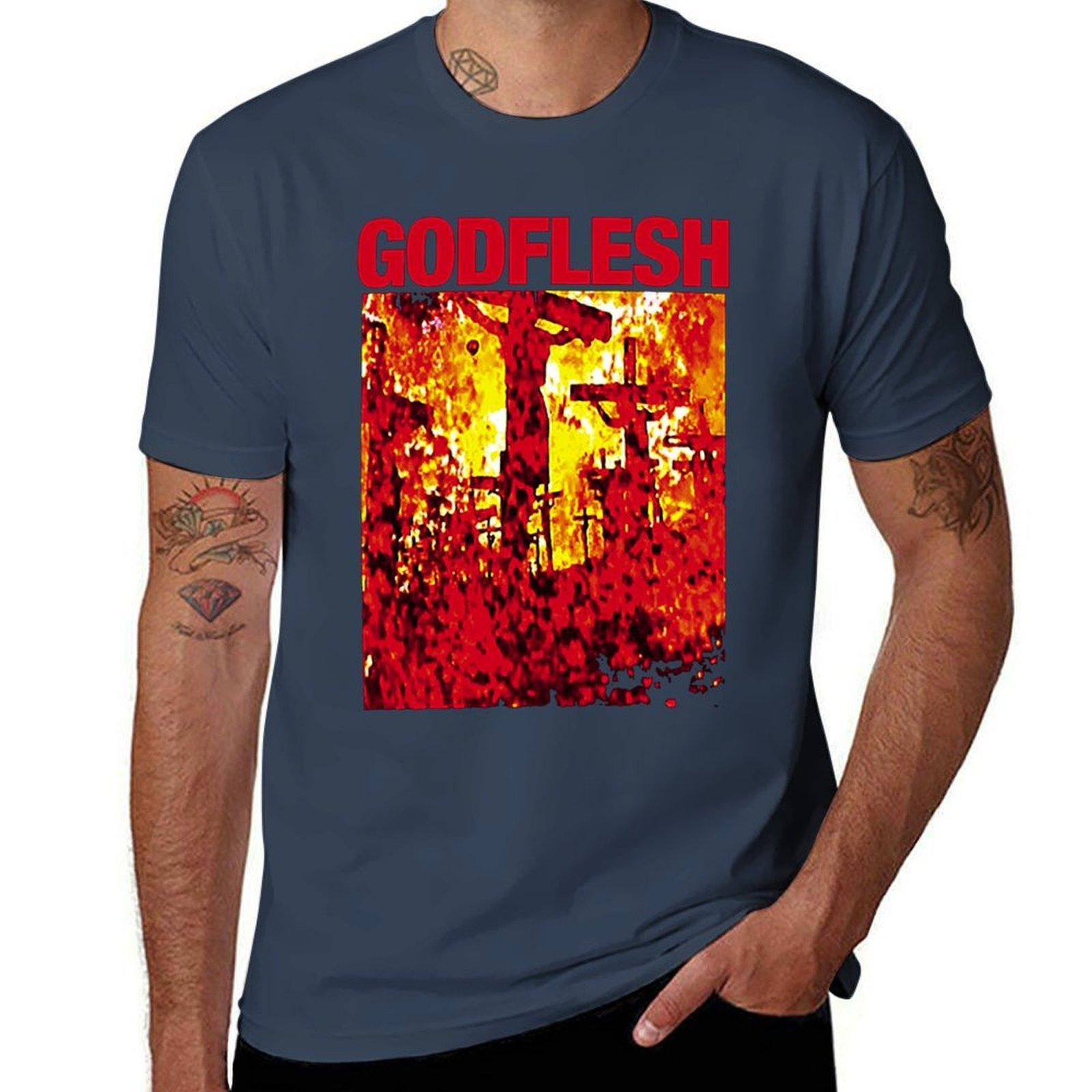 godflesh TShirt Work Wear Short Sleeve TShirt S