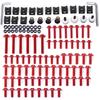 Kit de Parafusos para Carenagem de Motocicleta AnXin 116 peças Fixadores Parafusos CNC Universal para CBR600RR CBR1000RR CBR1100XX CBR250R/300R/500R/650R/954RR