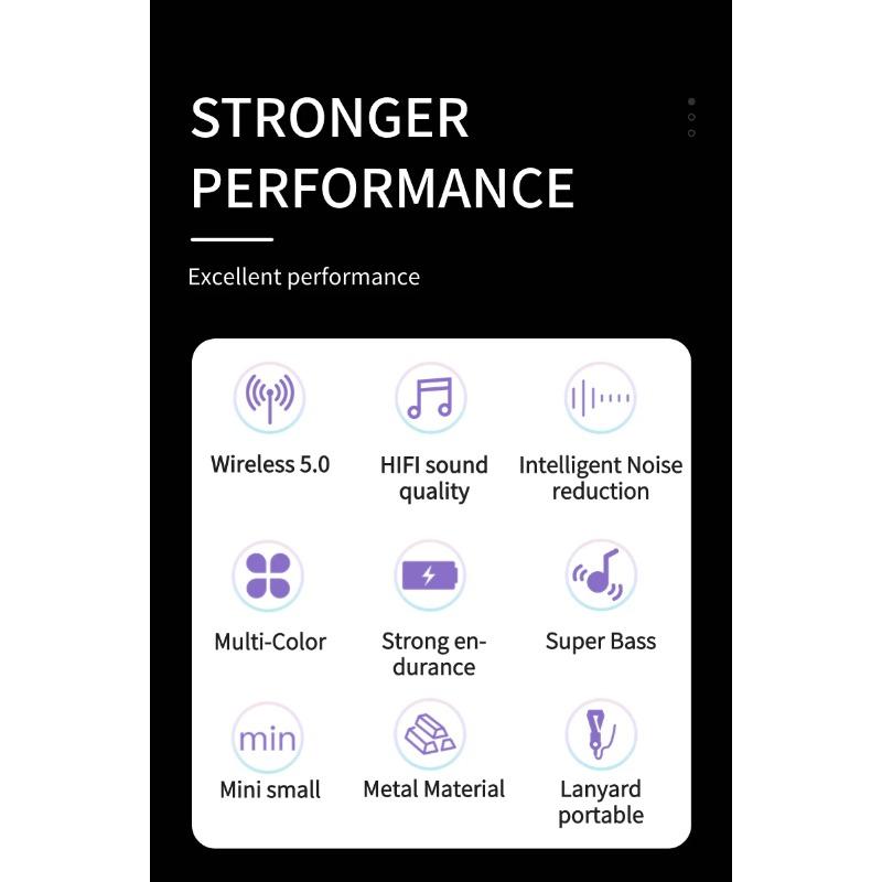 3D HIFI Stereo Wireless Speaker Music Player Wireless Bluetooth Outdoor Portable Mini Speaker Built-In Microphone