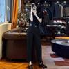 Women's High Waist Slimming Cigarette Pants – Spring/Autumn 2026 Straight Leg Harem Style