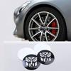 Car Styling 4Pcs 56mm Transformers Logo Car Tyre Wheel Center Hub Cap Autobots Emblem Decal Badge Sticker Accessories