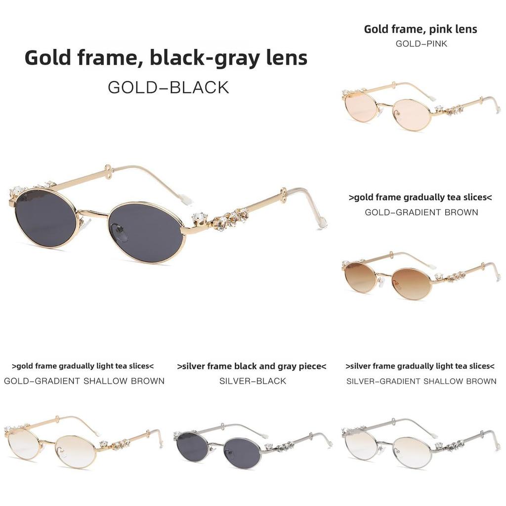 Metal Sunglasses With Pearl Embellishments For Fashionable Sun Protection