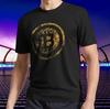 New Shirt Bitcoin Logo T-Shirt Funny American Usa Unisex Size S-5XL