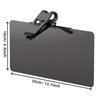 1pc Large Polarized Car Sun Visor Extender with UV400 Protection & Secure Buckle Attachment-Anti-Snow Blind,High-Quality Vision
