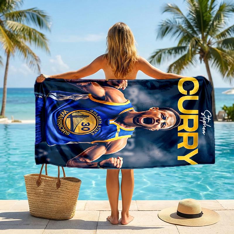 Curry Fashion Beach Towel: Ideal for Summer Adventures Soft, absorbent and quick drying suitable for swimming and bathing