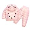 Children's Cotton-padded Jacket Set Children's Winter Coat Cotton-padded Jacket Cotton-padded Pants Two-piece Set