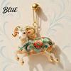 Decorative Acrylic Christmas Tree Decoration 2D Goat Ornament Cute Animal Sheep Hanging Decor for Clear Flame Red Ornament Tree Holiday Party