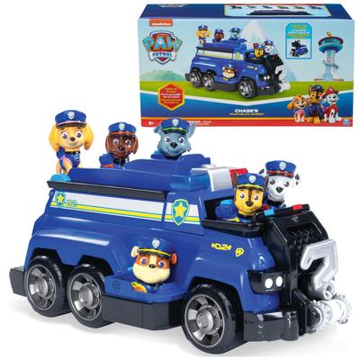 Paw Patrol Chase Total Team Rescue Polizeifahrzeug, Spielfigur, Chase Marshall Skye Rubble Rocky Zuma [Artikel]