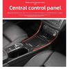 Pannello Trim Portabicchieri Centrali per Console Centrale Auto per Mercedes GLA CLA Classe A W176 2013-2018 LHD ABS Fibra di Carbonio