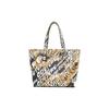 Logo Classic Print Polyester Tote Shoulder Bag Unisex Bags Black White Yellow 73VA4BF9-ZS414-G89