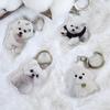Cute Animal Dessert Acrylic Bag Keychain