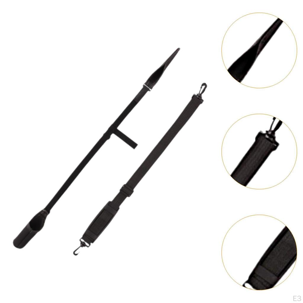 Adjustable Shoulder Belt for Fishing Rods Convenient Tackle Carrier