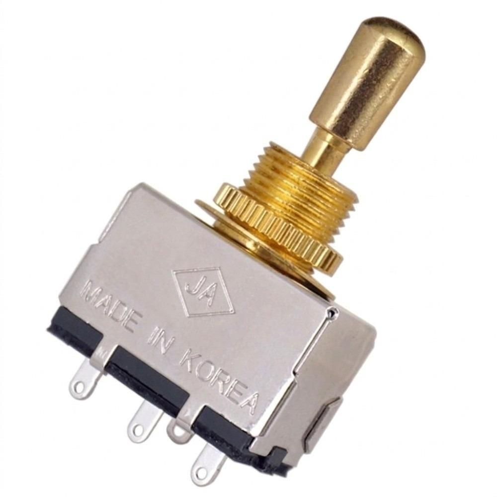 3 Way Selector Switch Brass Guitar Switch Premium Toggle Switch  For Guitar