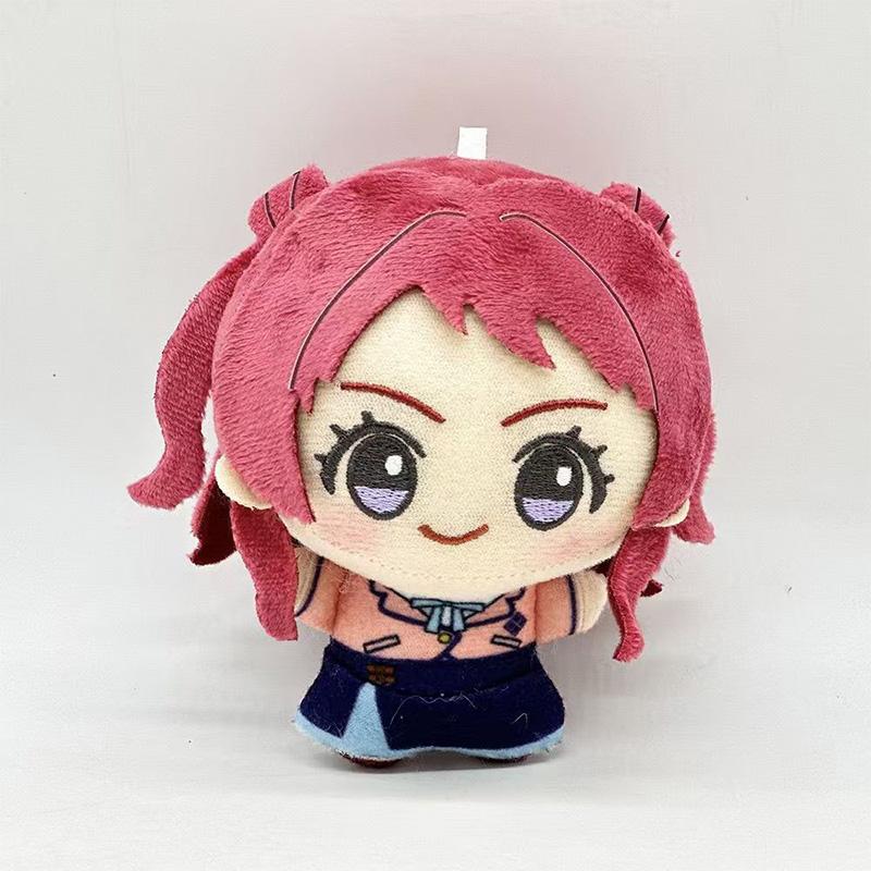 12cm Gakuen IDOLM Plush Toy Cartoon Cute Enthusiast  Gift for Fans Companion Gift Cosplay  High-quality Bag Pendant Keychain