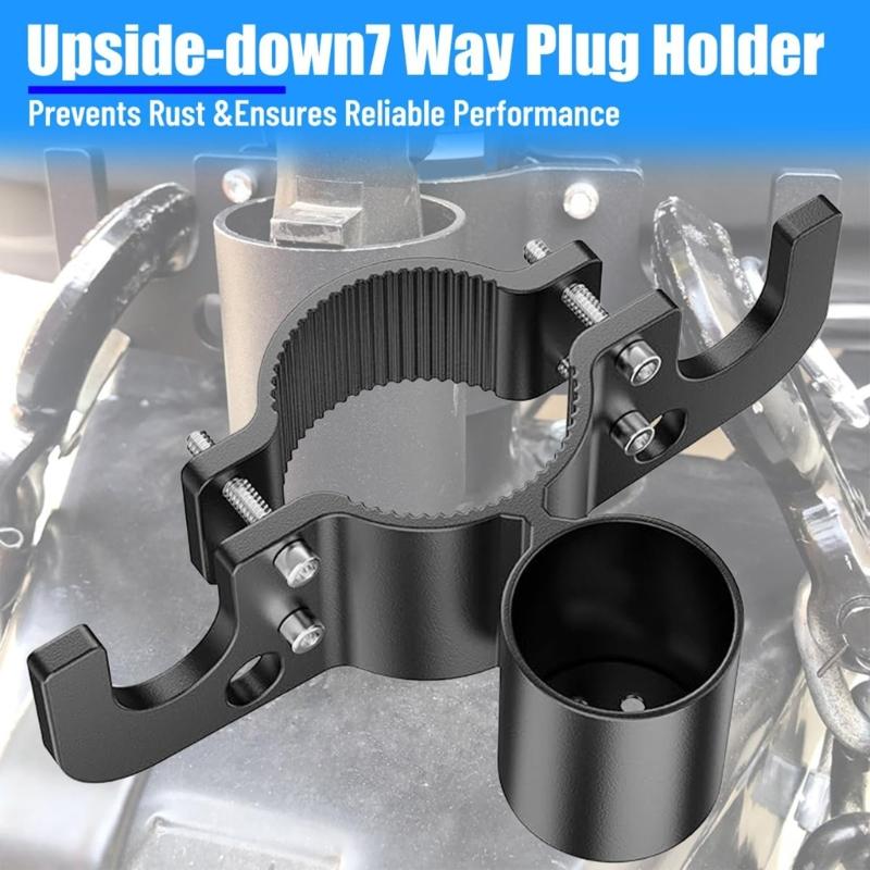 Lightweight Chain Storage Bracket Strong Aluminum Small Trailers Accessory Organizer Tool for Campers & Trailers