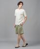 COMSPACE1980 Wide Double-Pleat Shorts_Khaki
