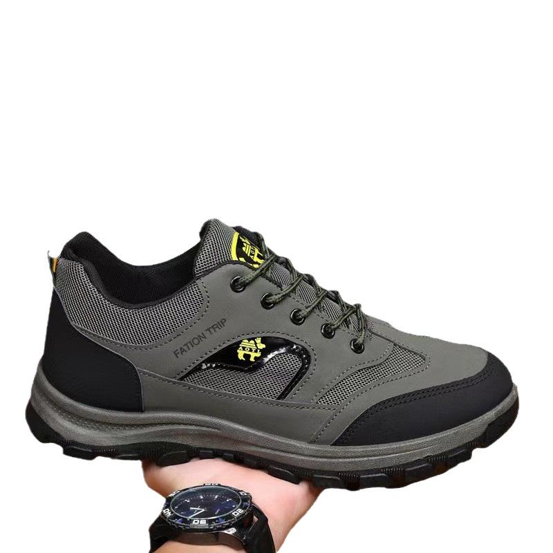 Męskie przytulne zimowe sneakersy z aksamitną podszewką - Gruba podeszwa, modne i wygodne do noszenia na co dzień