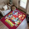 Halloween Costume Party Customize Your Name Carpet Suitable for Foyer Playrooms Kitchen Entryway Anti-slip Rug Decorate Offices Gift for Festivals