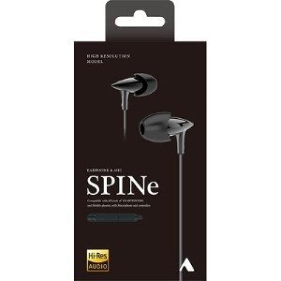 Alpex High-Resolution Dynamic Closed-Type In-Ear Headphones (Black) ALPEX HR-3500BK