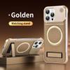 Magnetic PU Leather Aromatherapy Bracket Phone Case For iPhone 12 13 14 15 16 17 Pro Max Plus Wireless Charging Borderless Cover