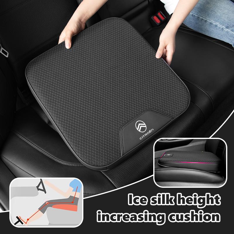 Car Seat Increase Cushion Breathable Ice Silk Thick Pad Soft Mat For Citroen C4 C3 C5 C1 C2 C6 VTS C4L DS3 DS4 DS5 Grand