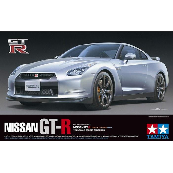 Tamiya 1/24 Sports Car Series No. 300 Nissan GT-R Plastic Model 24300 Pre-colored One Size