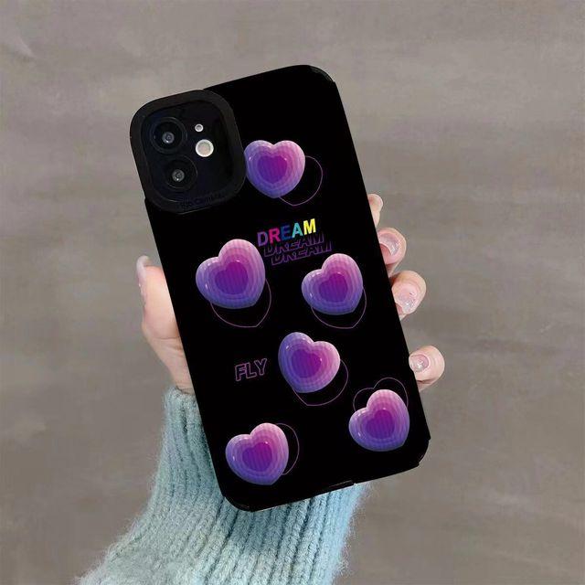 

Чехол для Iphone 11 13 Pro Max 14 Plus 12 Cute Love Heart, задняя крышка для телефона Iphone Xs Max X Xr 8 Plus 7 Se2020 6, бампер iphone 6 6s