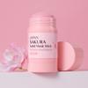 LAlKOU Sakura Solid Mud Face Mask Stick Reduces Blackhead Pores Oil Control Moisturizing Deep Cleanser Facial Face Mask 45g
