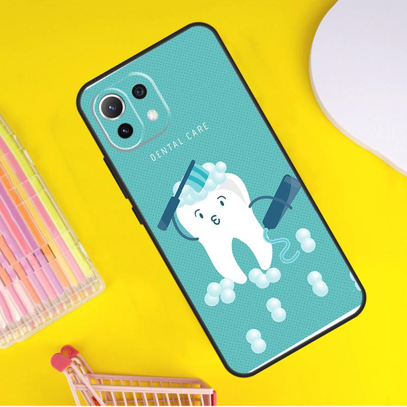 Funny Dentist Dentistry Cover For Xiaomi 13 14 Ultra 11T 12T 13T 14T Pro POCO X7 Pro X3 X5 F3 F5 F6 M6 X6 Pro Case