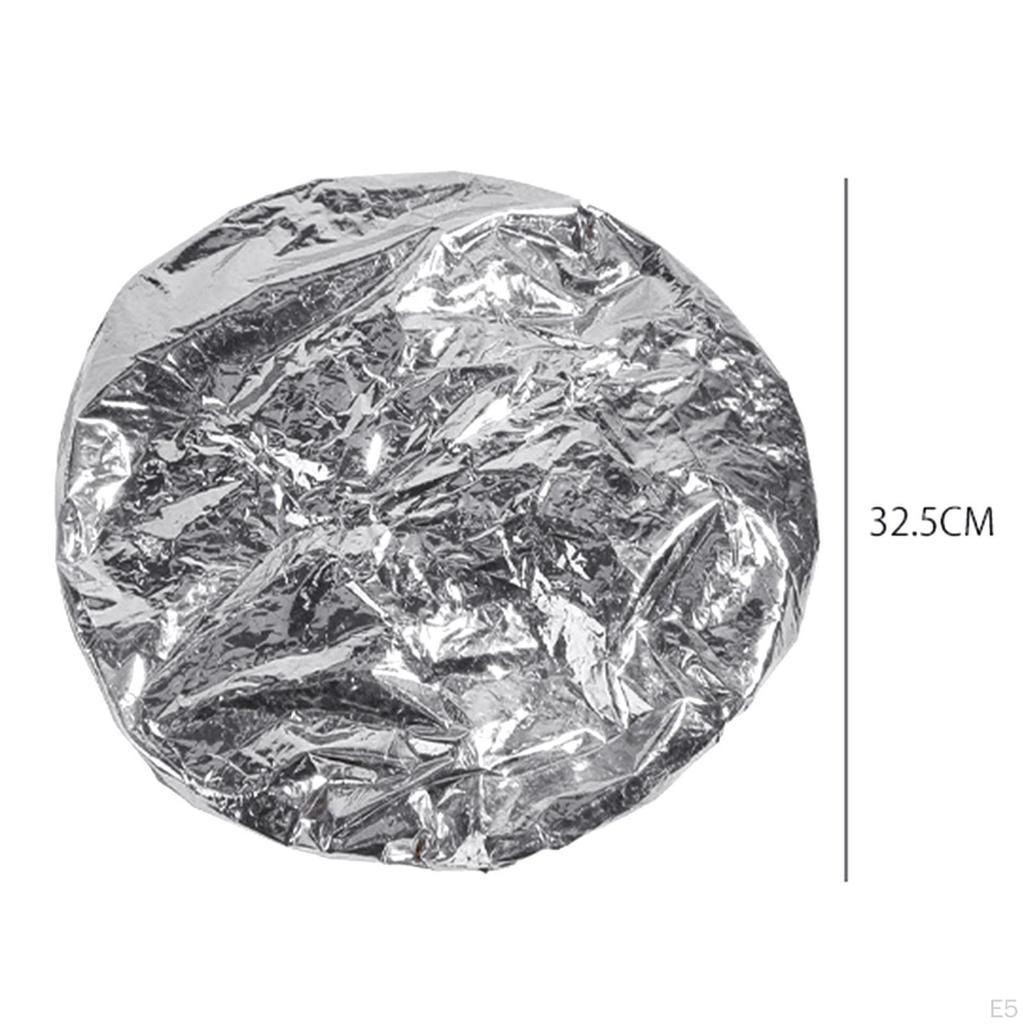 Elastic Shower Cap Heat Insulation Hat Tin Foil Cover, Hairdressing Nourishing Women Hair Salon