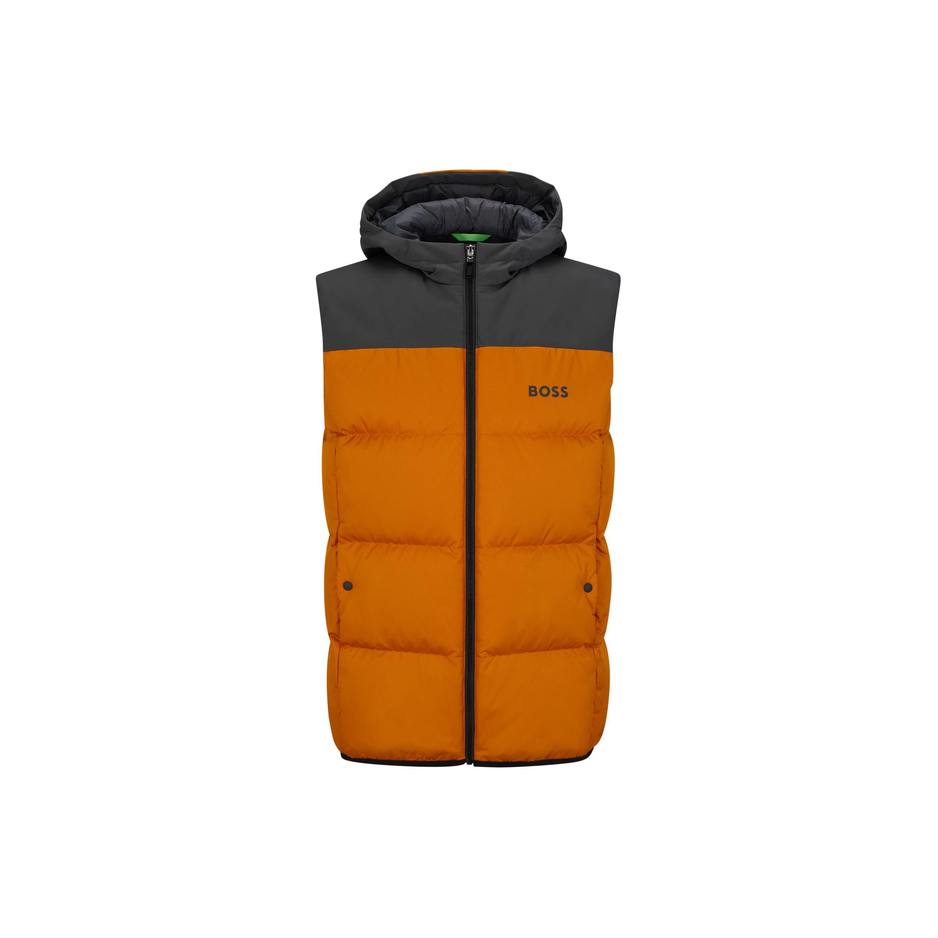 HUGO BOSS Water Repellent Hooded Gilet