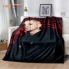 Rapper Eminem Tupac 2pac Hip-Hop Music Rap God Blanket,Soft Throw Blanket for Home Bedroom Bed Sofa Picnic Travel Cover Gift